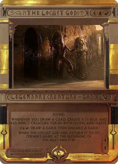 mtg locust god commander deck MTG Commander Deck EDH Deck The Locust God 100 Magic Cards Custom Deck Spells Izzet