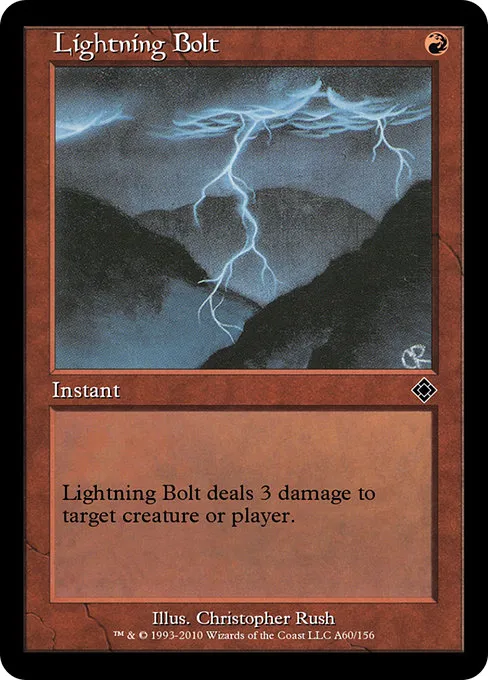 Lightning Bolt // Moxfield — An mtg deck builder site for Magic: the  Gathering®