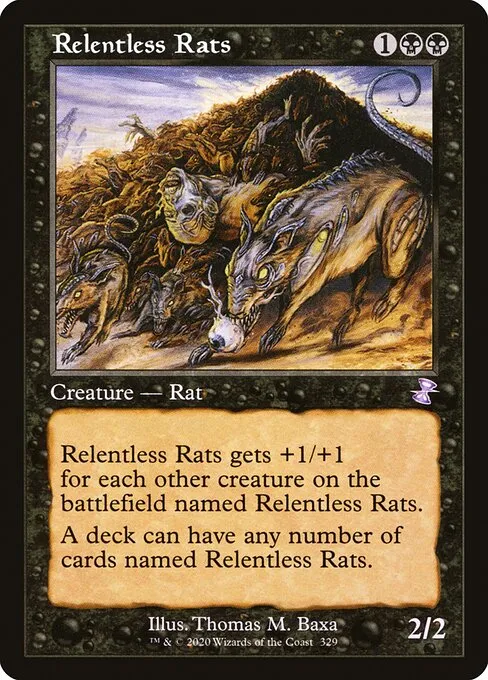 rats // Commander / EDH (Karumonix, the Rat King) deck list mtg // Moxfield  — An mtg deck builder site for Magic: the Gathering®