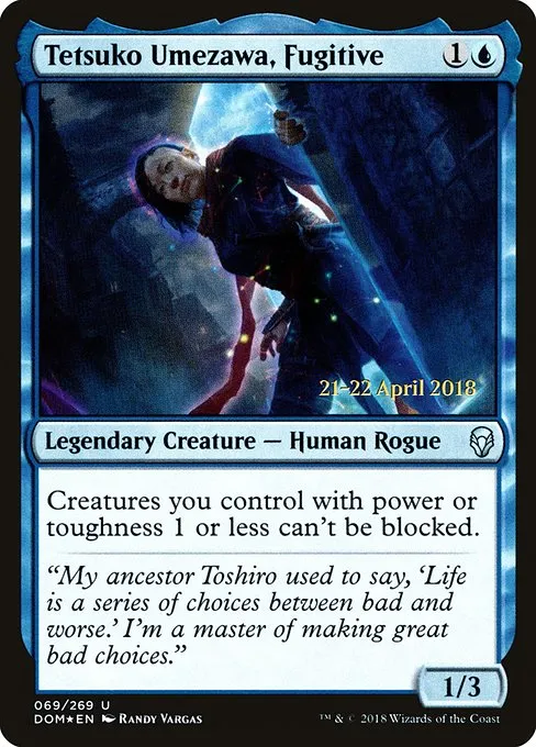 : Blue Infect  // Commander (Tetsuko  Umezawa, Fugitive) deck list mtg // Moxfield  MTG Deck Builder
