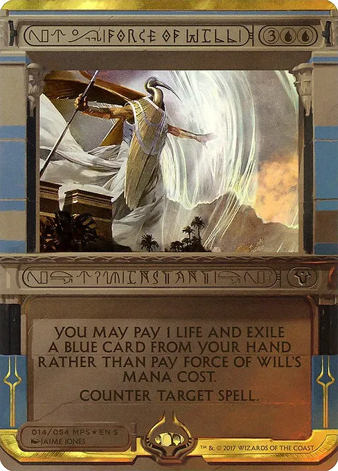 Force of Will // Moxfield — MTG Deck Builder