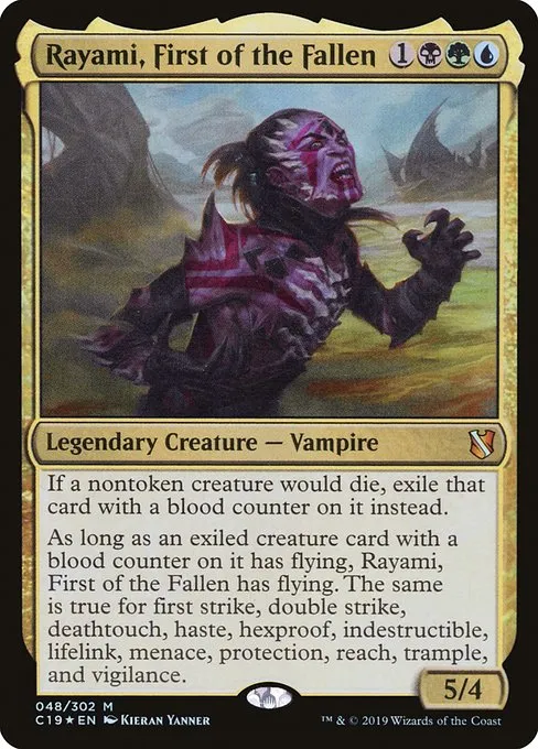 Gengar Deck // Commander (Rayami, First of the Fallen) deck list mtg //  Moxfield  MTG Deck Builder