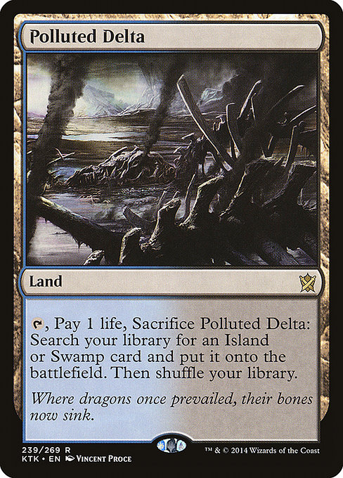 Polluted Delta // Moxfield — MTG Deck Builder