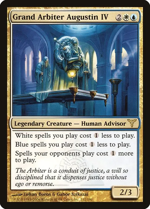 Azorius Control // Commander (Grand Arbiter Augustin IV