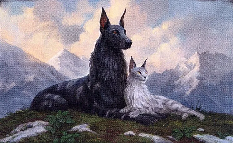Dog and Cat Tribal // Commander / EDH (Rin and Seri, Inseparable 