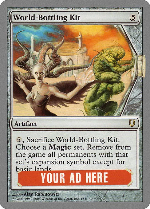 unset cards mtg Amazon.com: Magic: The Gathering Unsanctioned | Card Game for 2 Players main image 0