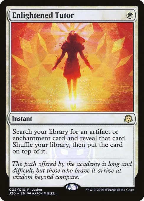FOIL Enlightened Tutor 悟りの教示者 EDH 悟りの教示者 (Dominaria Remastered 日本語) | Magic: The