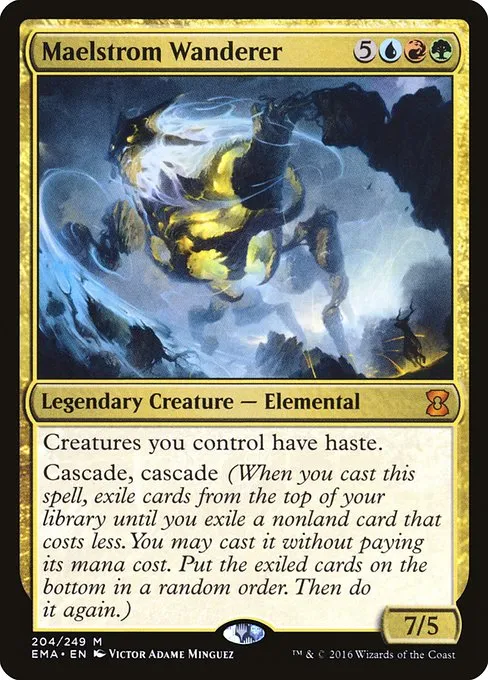 Maelstrom Wanderer  Cascade // Commander (Maelstrom Wanderer) deck list mtg  // Moxfield  MTG Deck Builder