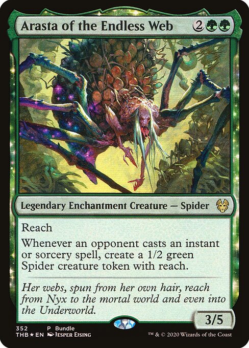 Arasta of the Endless Web Magic: The Gathering card