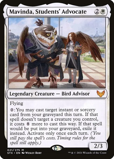 Mono-White Spellslinger // Commander (Mavinda, Students' Advocate) deck list mtg // Moxfield MTG Deck Builder Mono-White Spellslinger // Commander (Mavinda, Students' Advocate) deck list mtg // Moxfield MTG Deck Builder