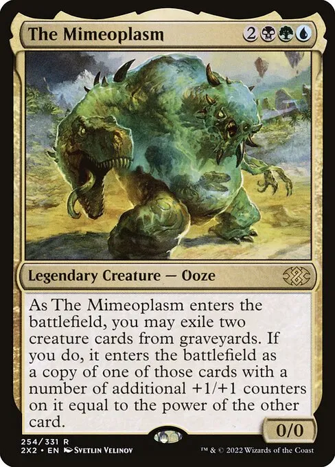 ooze // Commander (The Mimeoplasm) deck list mtg // Moxfield