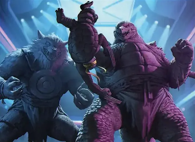 Tokka and Rahzar // Commander (Tokka & Rahzar, Terrible Twos) deck