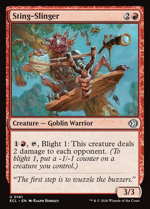 sting mtg card Sting-Slinger // Moxfield — Deck Builder At the beginning of each combat Sting, the Glinting Dagger |