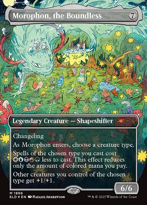 Morophon - Shapeshifter - SLD Precon 2025 // Commander (Morophon, the  Boundless) deck list mtg // Moxfield  MTG Deck Builder