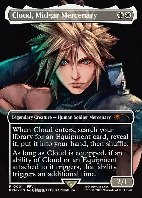final fantasy cloud mtg Cloud, Ex-SOLDIER