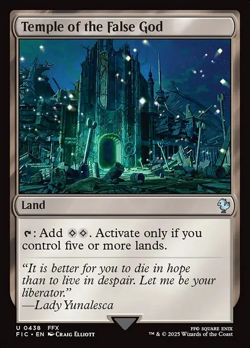 Scions & Spellcraft　1デッキ Scions & Spellcraft (Final Fantasy Commander Precon Decklist