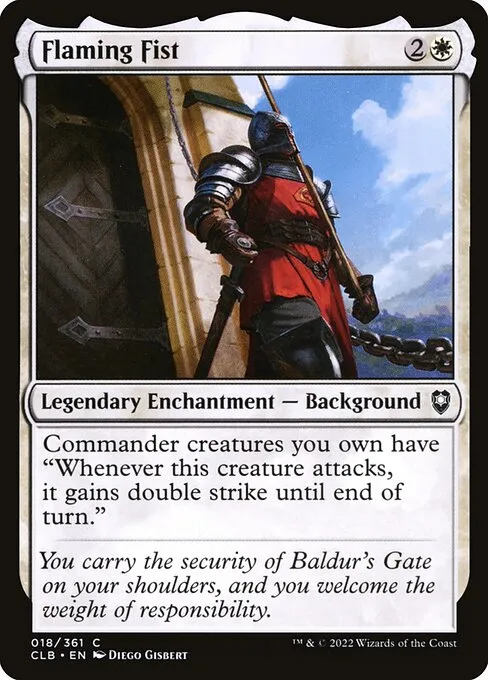 Ken, Burning Brawler // Commander (Aisha of Sparks and Smoke