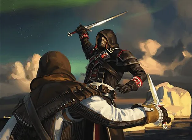 Shadowspear MTG Alt Art Card - Non-Tournament Legal, Great For Commander  Altered Art Mtg Cards