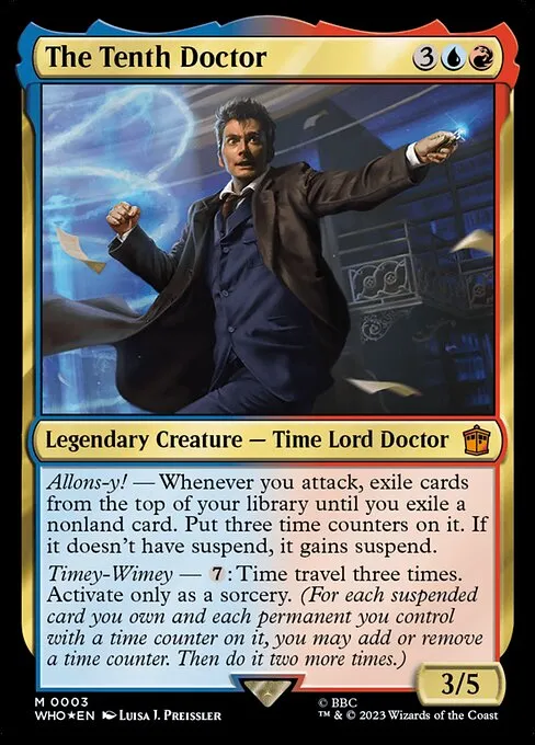 Timey-Wimey Commander Precon Decklist // Commander / EDH (The