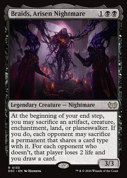 mono black enchantress? // Commander (Braids, Arisen Nightmare