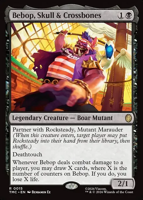 bebop // Commander (Bebop, Skull & Crossbones and Rocksteady