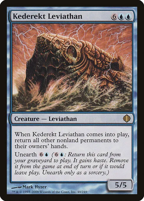 mtg whale commander deck The Lunar Whale (Card)