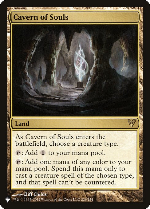 MTG 魂の洞窟 / Cavern of Souls 4枚セット 英語 Cavern of Souls // Moxfield — MTG Deck Builder