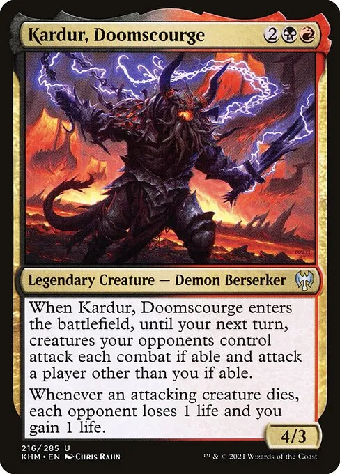 Chaos Incarnate (Commander Starter Deck 2022) // Commander (Kardur, Doomscourge) deck list mtg // Moxfield MTG Deck Builder Chaos Incarnate (Commander Starter Deck 2022) // Commander (Kardur, Doomscourge) deck list mtg // Moxfield MTG Deck Builder