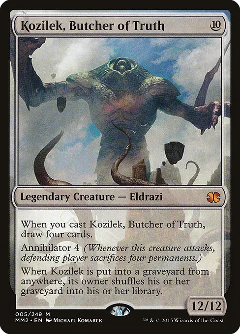 Ultimate colorless Eldrazi // Commander (Kozilek, the Great Distortion) deck  list mtg // Moxfield  MTG Deck Builder