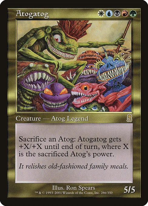 Changeling Tribal // Commander (Atogatog) deck list mtg // Moxfield  MTG  Deck Builder