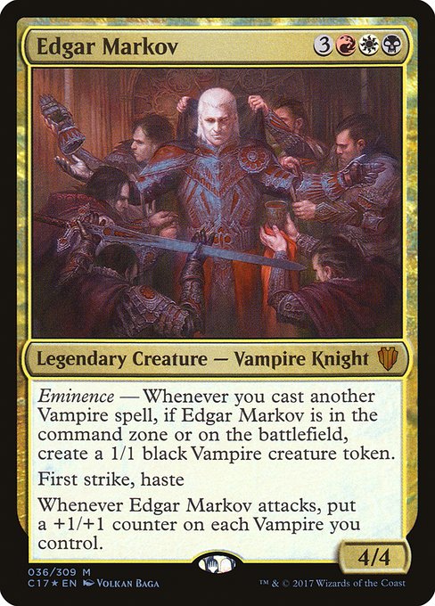 Edgar Markov Commander Edh Edgar Markov Deck List Mtg Moxfield Mdash An Mtg Deck Builder Site For Magic The Gathering Reg