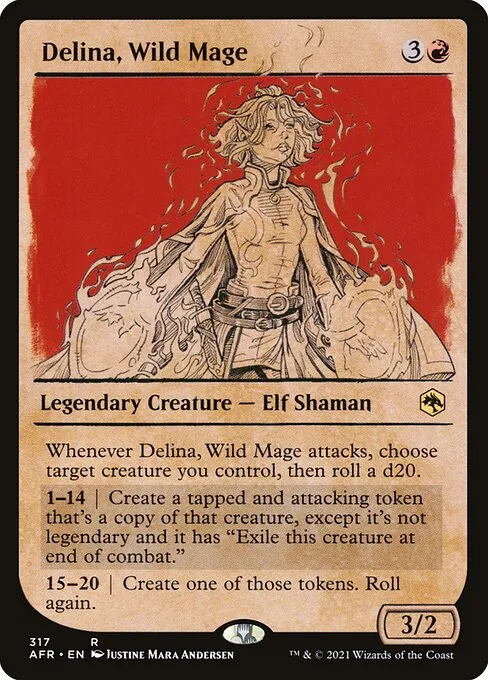 d20 cards mtg Dungeon Master [Heroes of the Realm]