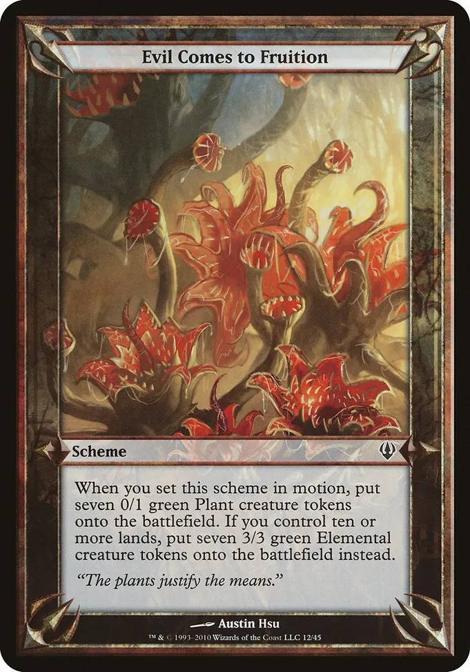 ALL Archenemy Schemes as of 12/25 // Moxfield  MTG Deck Builder