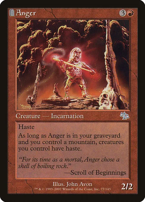 Anger // Moxfield — MTG Deck Builder