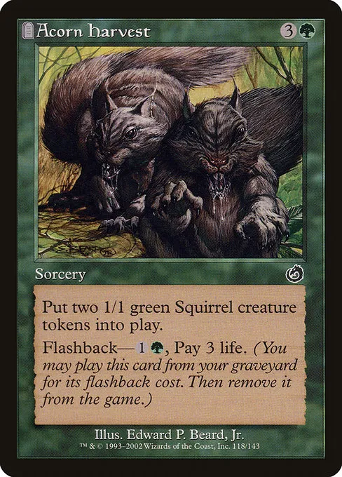 blue red commander deck mtg Chatterfang, Squirrel General Squirrel Tribal Token Sacrifice Magic MT –  CommanderComplete