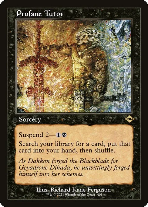 Dakkon Blackblade (Artist Typal) // Commander (Dakkon