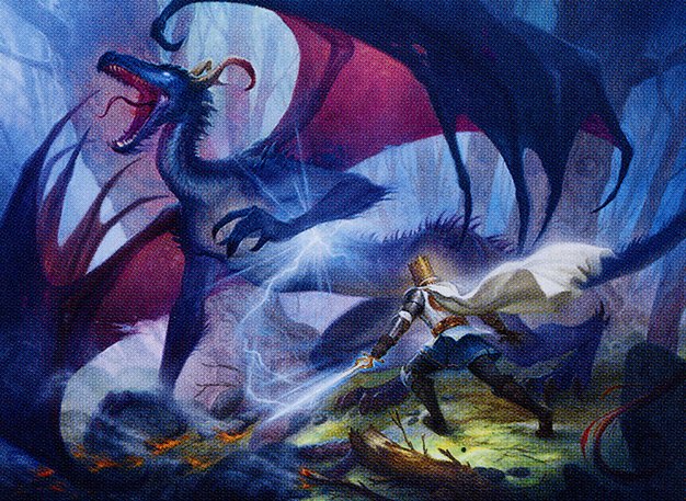 worlds smallest mtg cards World's Smallest Magic The Gathering Ajani vs. Nicol Bolas Series 2 – Knick  Knack Toy Shack main image 1
