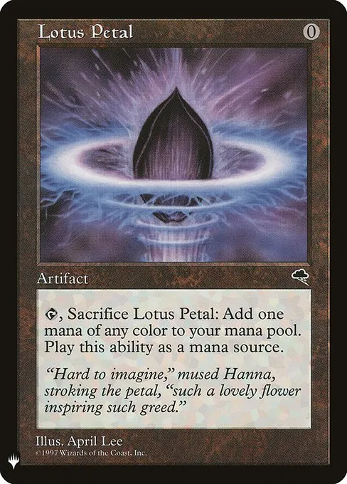 Lotus Petal Masterpiece Series: Kaladesh Inventions Foil for