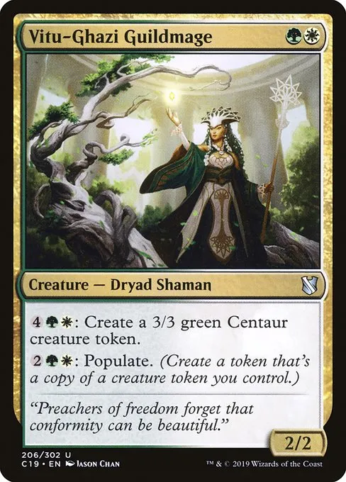 mtg green white token deck commander MTG Commander Deck EDH Deck Trostani, Selesnya's Voice 100 Magic Cards –  Moonveil Games main image 1