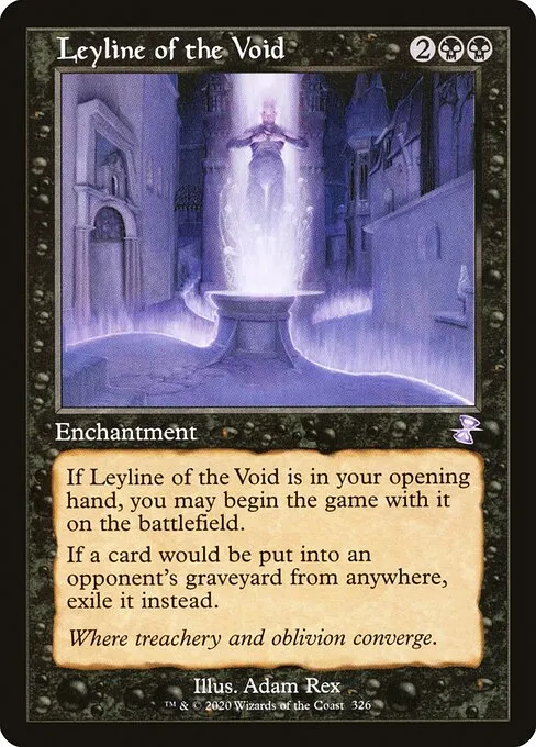 日本語3枚セット旧枠Foil 虚空の力線/Leyline of the Void ミントモール / MINT GAMES MTG(東日本橋) / 【M20】【JPN