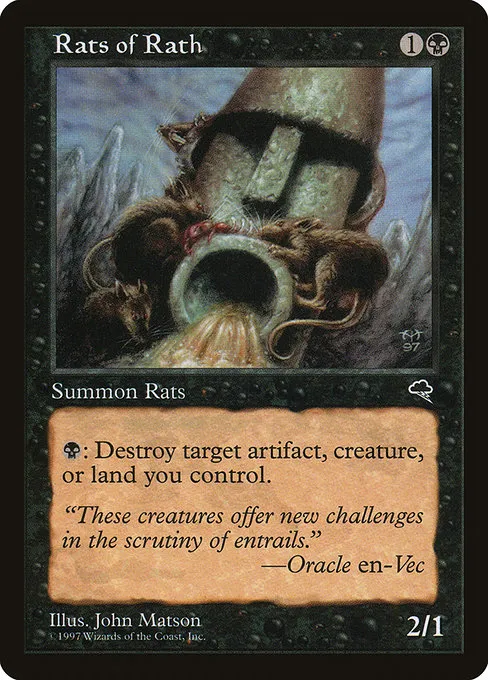 Rat Tribal // Commander (Marrow-Gnawer) deck list mtg // Moxfield  MTG  Deck Builder