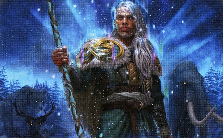 Blessing of Frost [Temur Snow+Ferocious] - Commander (Magus Lucea Kane ...
