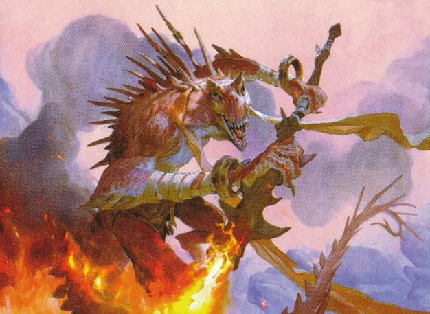mtg viashino cards Viashino Outrider [Urza's Saga] – TokenMTG main image 0