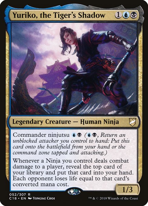 Yuriko Commander Edh Yuriko The Tiger S Shadow Deck List Mtg Moxfield Mdash An Mtg Deck Builder Site For Magic The Gathering Reg