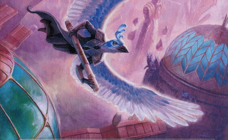 The bird is the word 🦜🦆 - Commander (Falco Spara, Pactweaver)