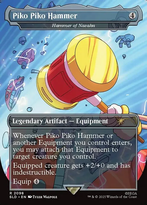 Amy Hammer Downs on her enemies // Commander (Amy Rose) deck list