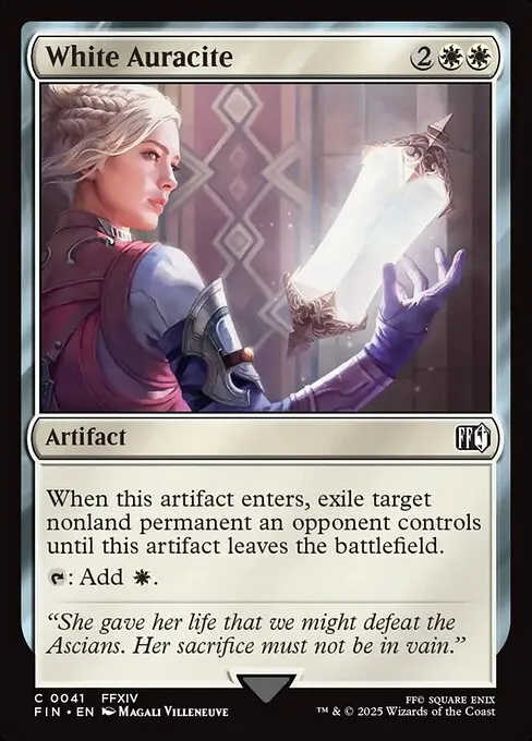 Scions & Spellcraft　1デッキ Scions & Spellcraft (Final Fantasy Commander Precon Decklist