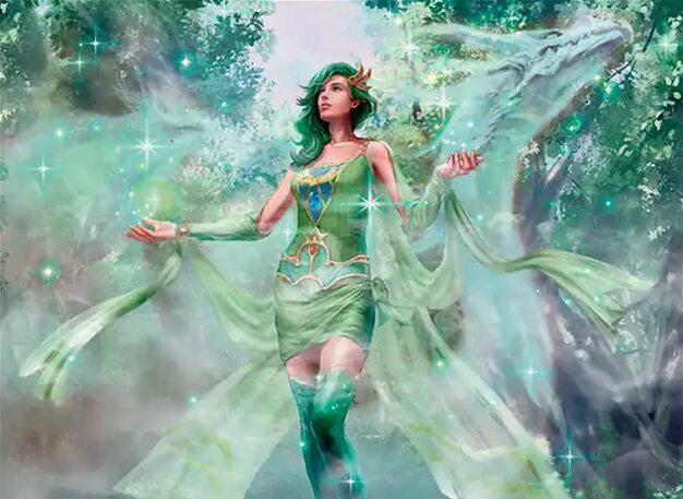 rydia final fantasy mtg FOIL RYDIA, SUMMONER OF MIST X4 FIN Magic MINT CARD you may discard a card Rydia Summoner of Mist in