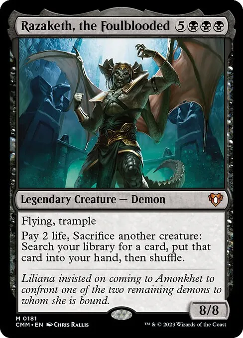 Demons - Commander (Varragoth, Bloodsky Sire)