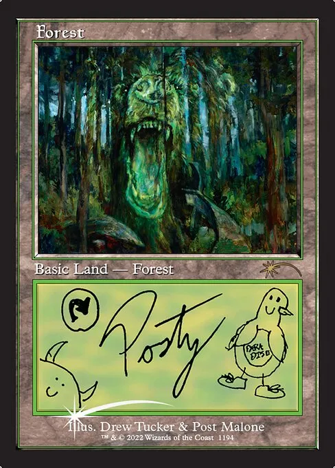 Secret Lair: Post Malone - The Lands // Secret Lair deck